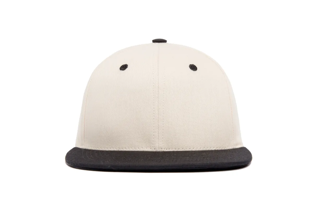 Clean Bone / Black Japanese Twill Two Tone sold by Hood Hat