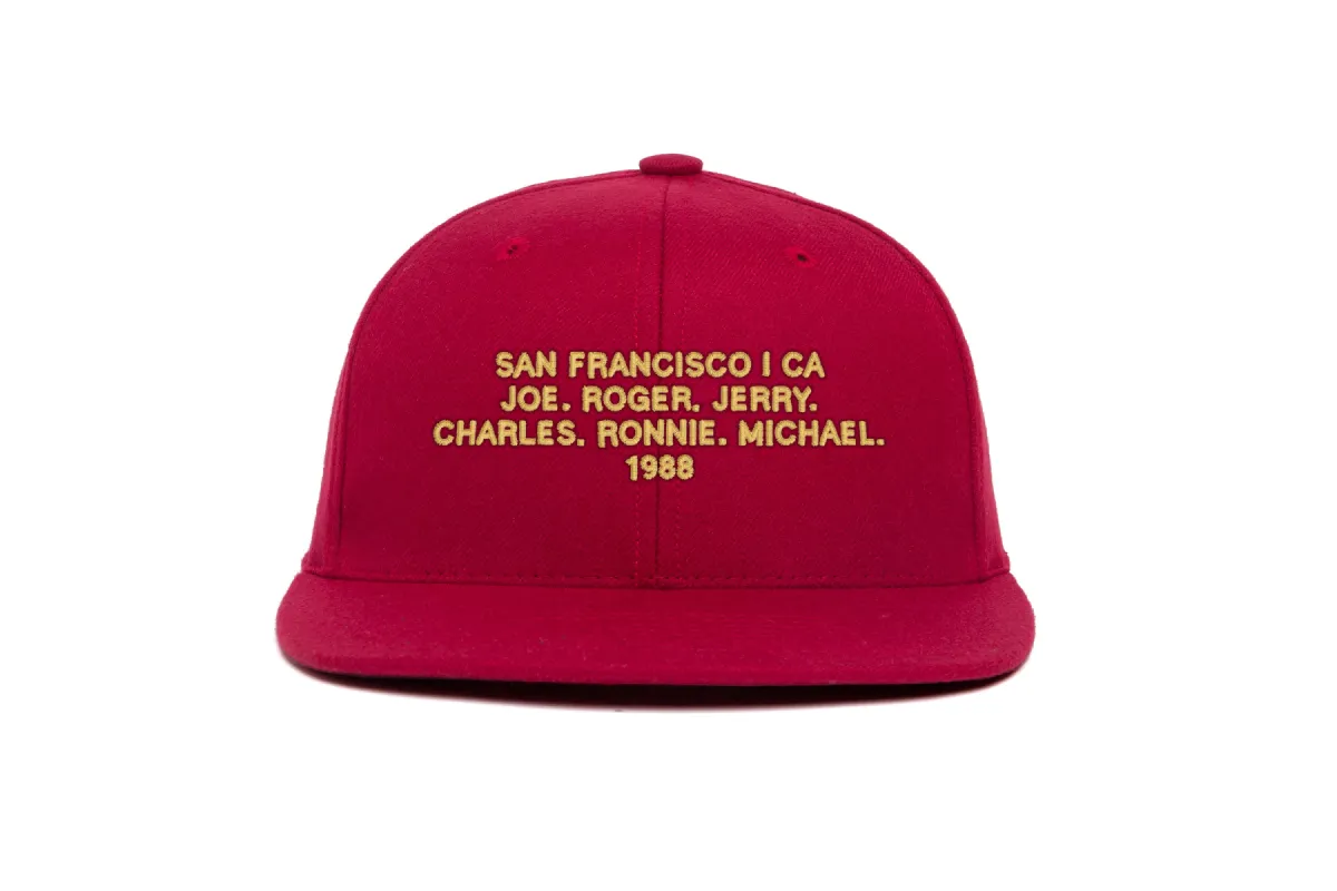San Francisco 1988 Name sold by Hood Hat
