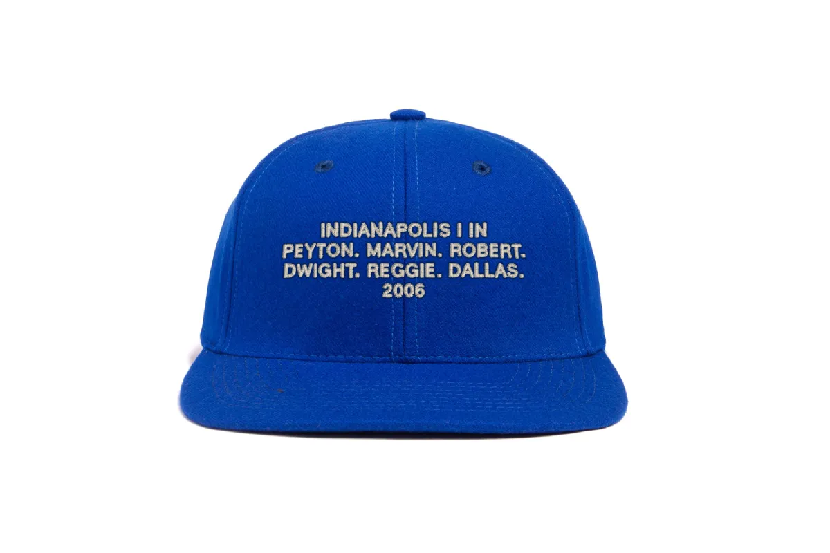 Indianapolis 2006 Name sold by Hood Hat