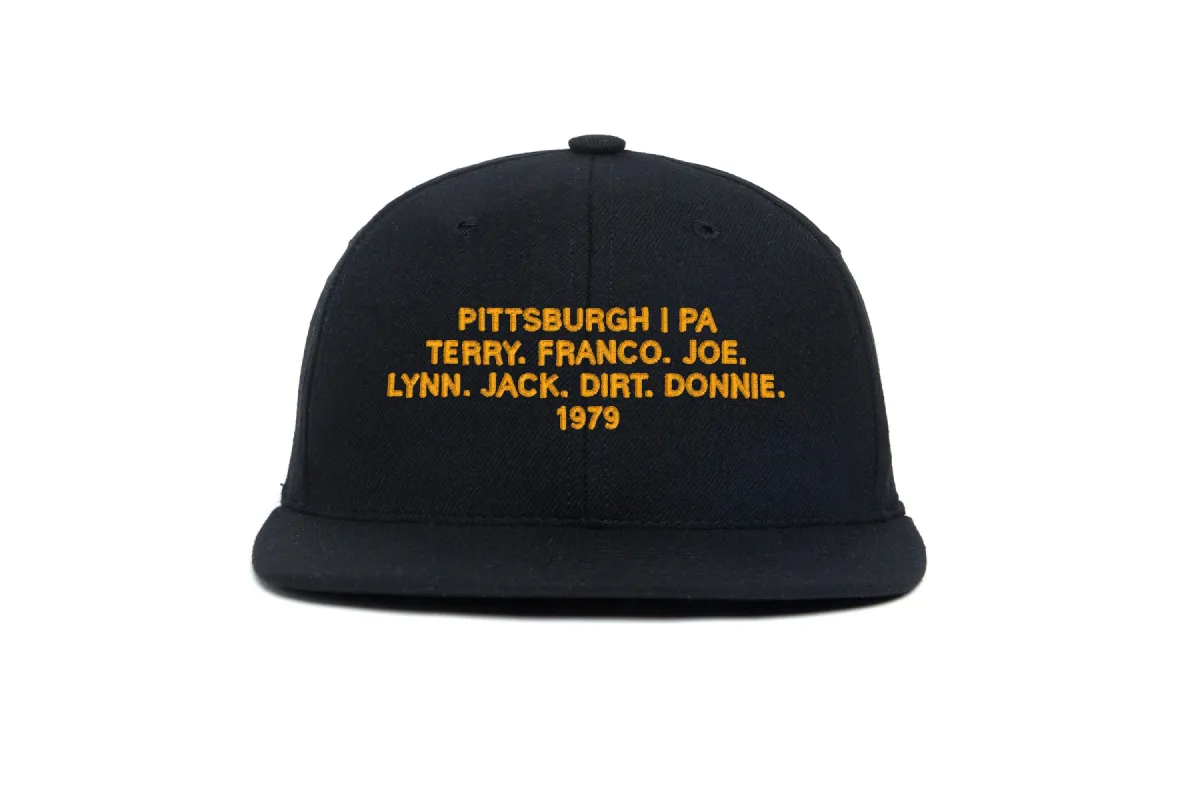 Pittsburgh 1979 Name sold by Hood Hat
