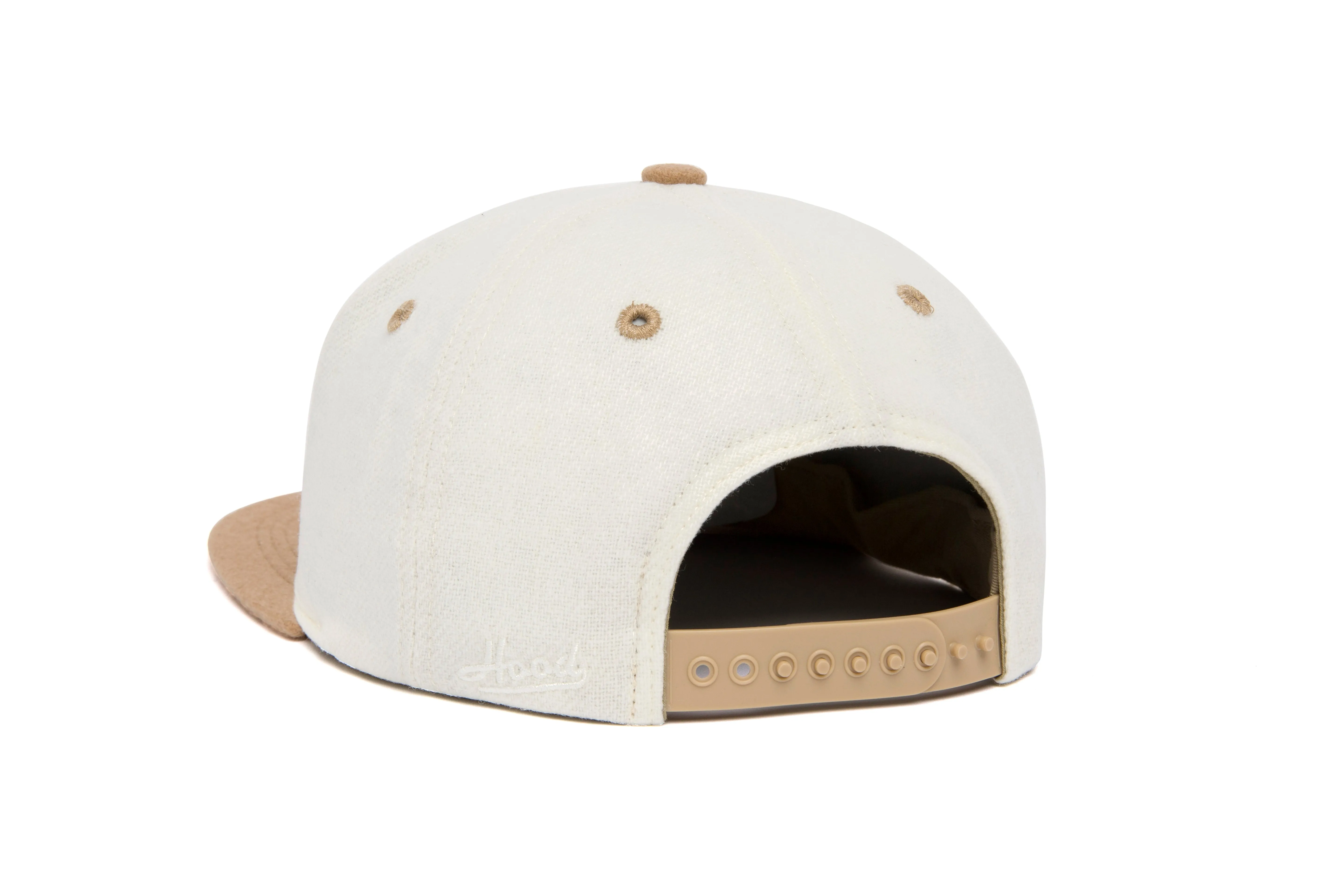 Clean White / Camel Two Tone sold by Hood Hat product image thumbnail 3