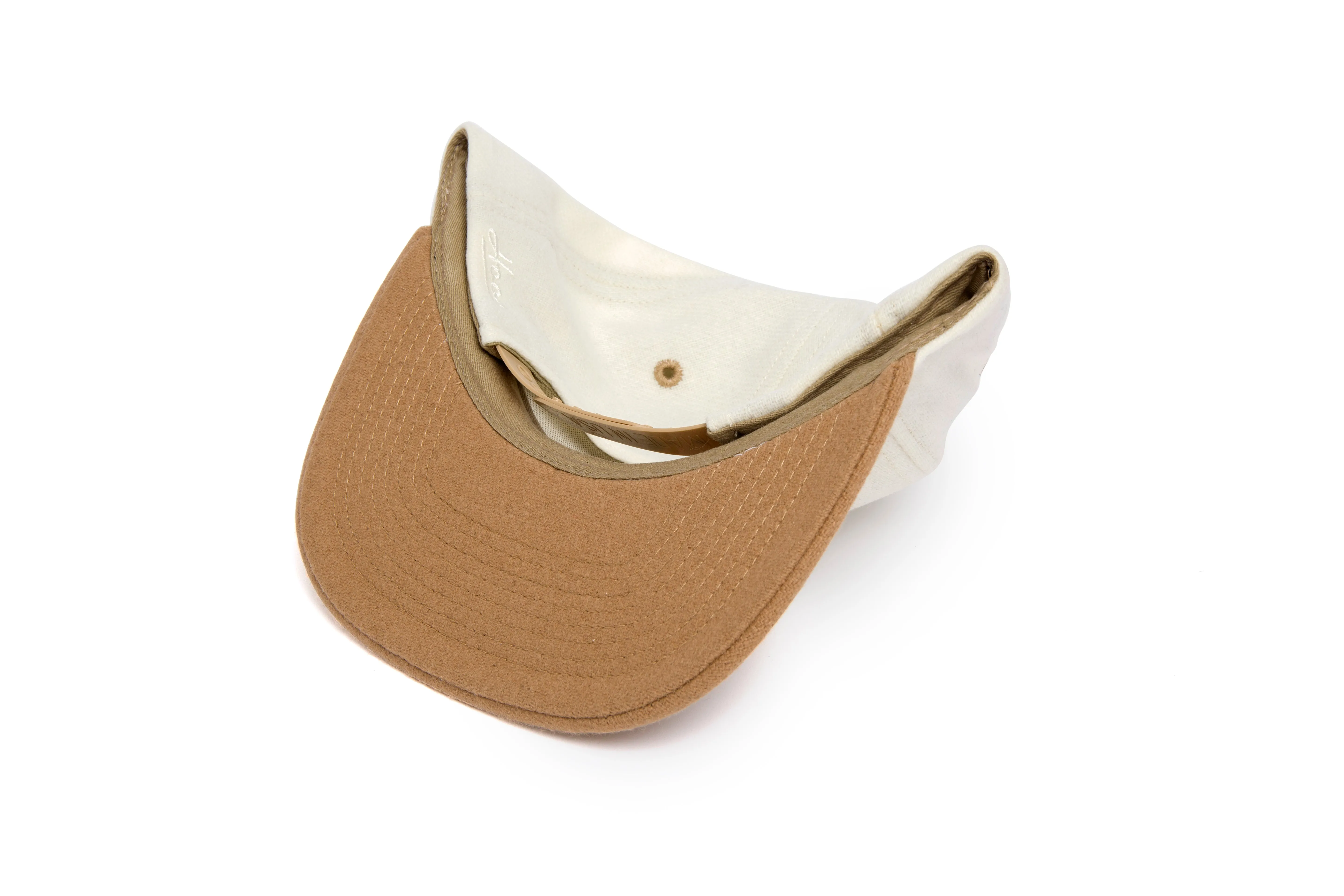 Clean White / Camel Two Tone sold by Hood Hat product image thumbnail 4