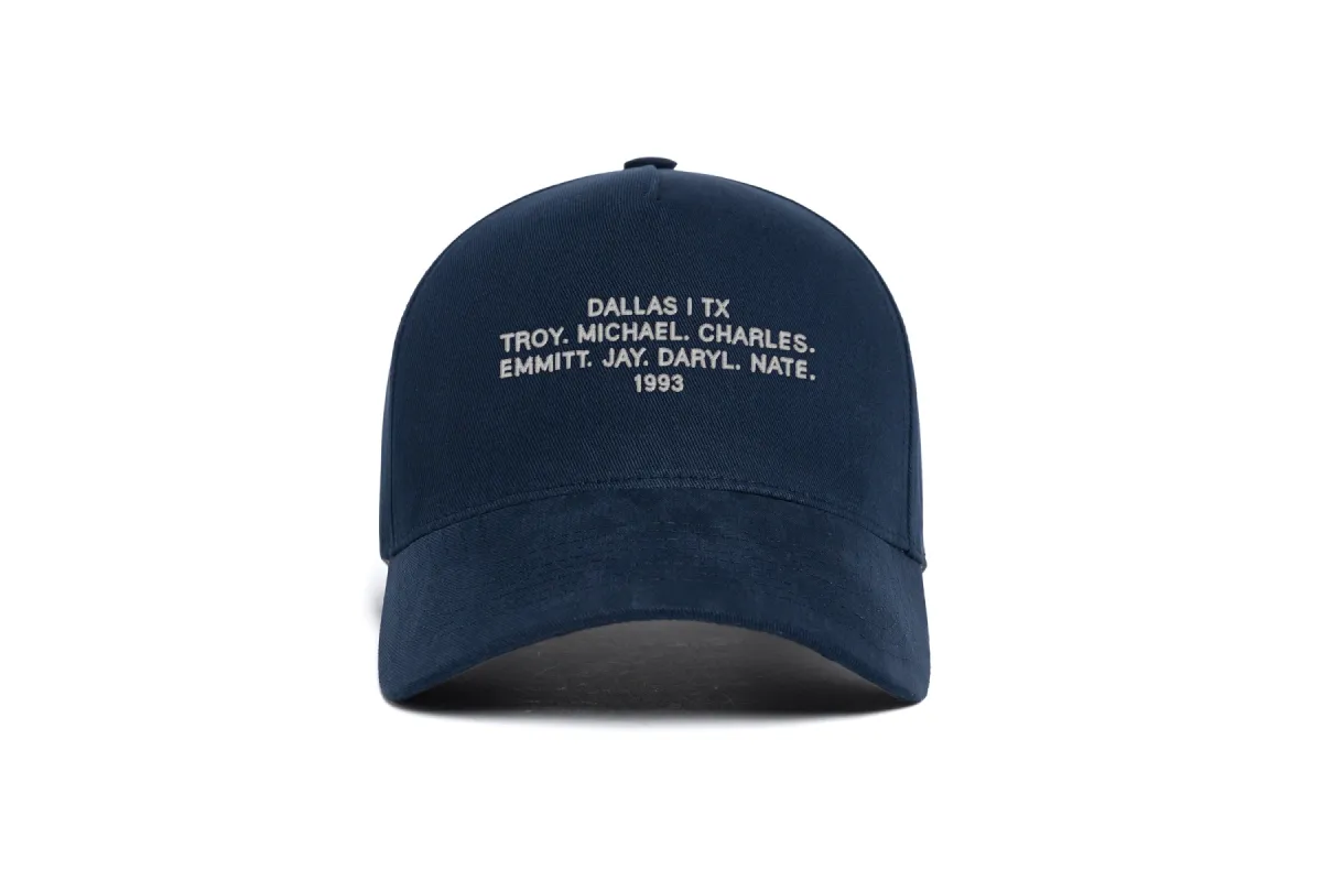 Dallas 1993 Name 5-Panel sold by Hood Hat