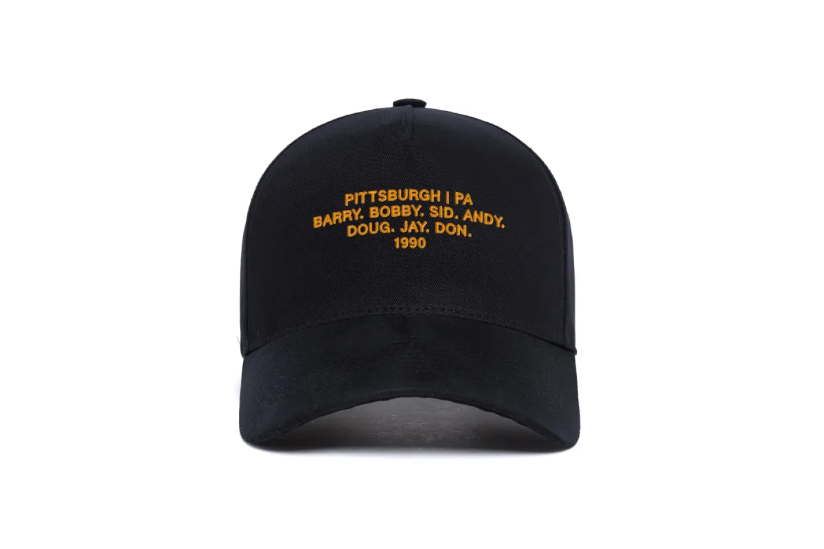 Pittsburgh 1990 Name 5-Panel sold by Hood Hat