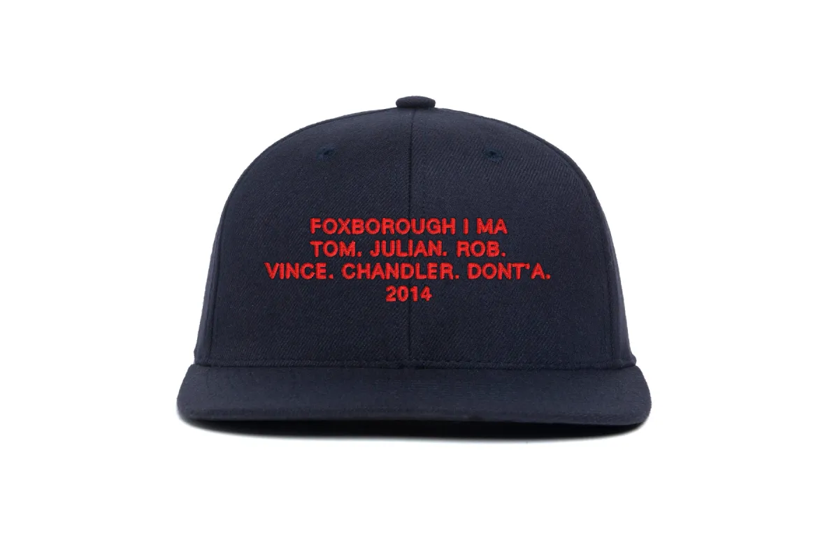 Foxborough 2014 Name sold by Hood Hat