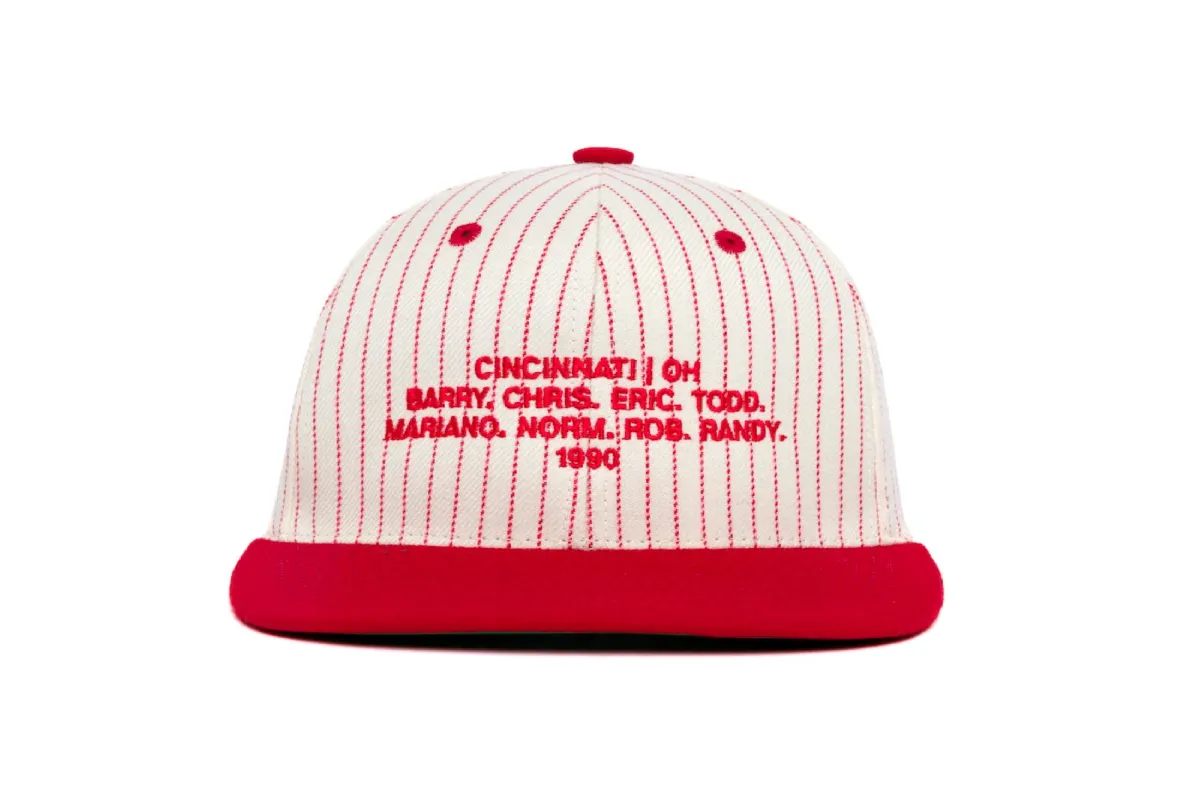 Cincinnati 1990 Name II Pinstripe sold by Hood Hat