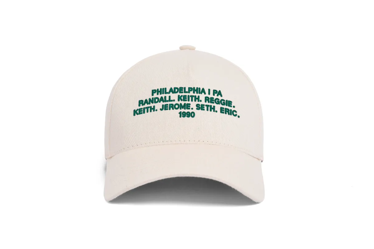 Philadelphia 1990 Name 5-Panel sold by Hood Hat