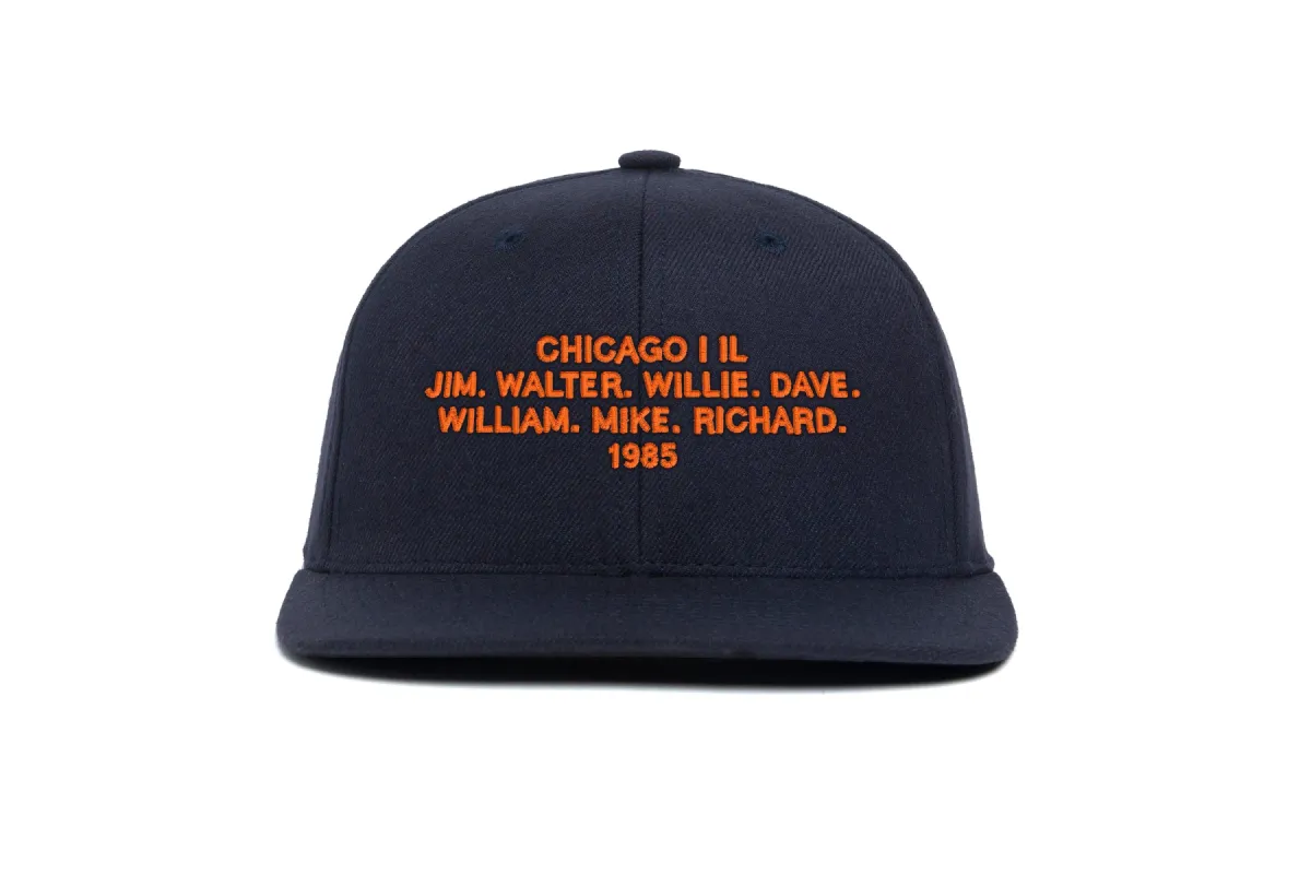 Chicago 1985 Name sold by Hood Hat