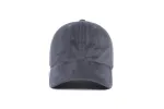 Clean Navy 21-Wale Cord Dad Hat sold by Hood Hat