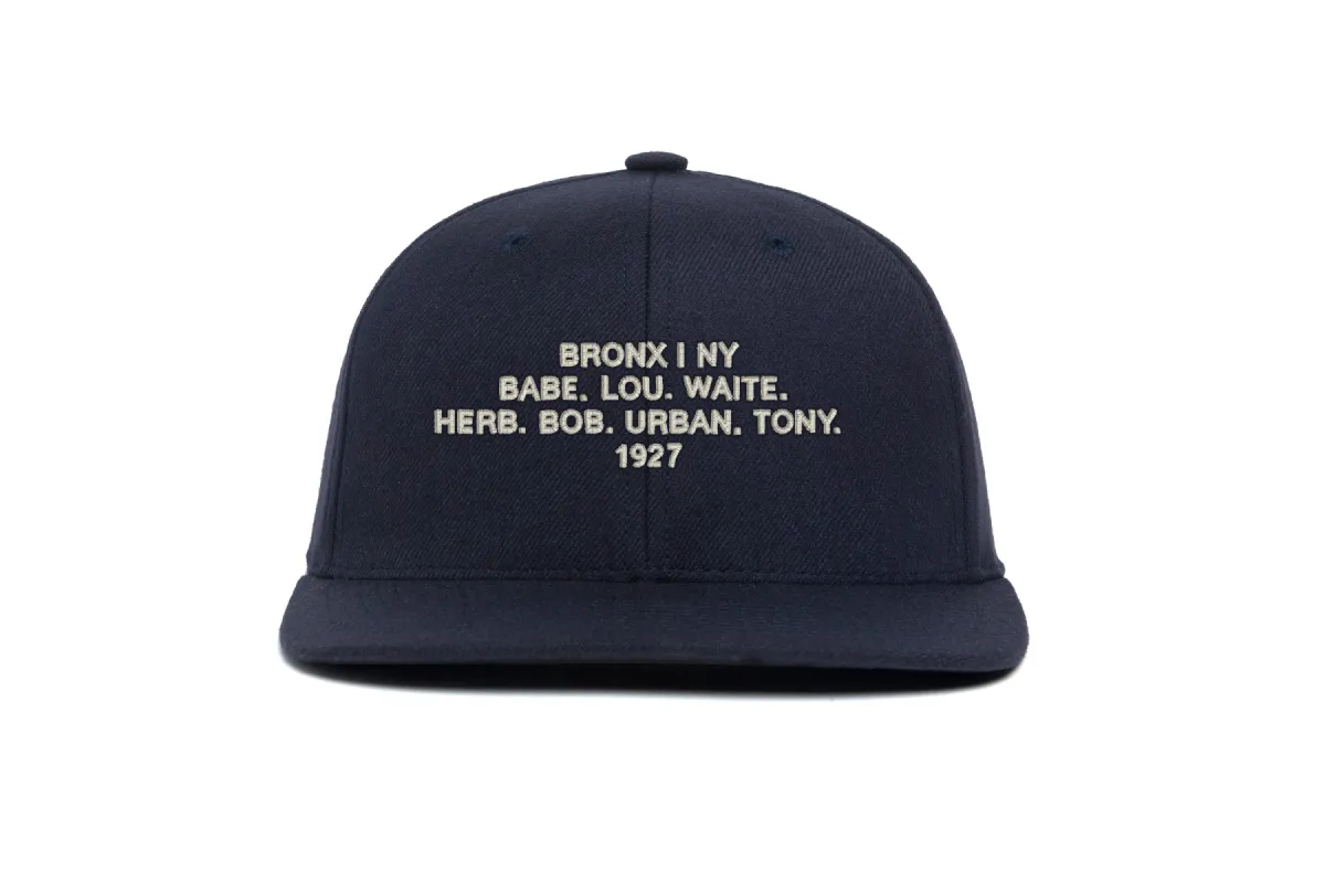 Bronx 1927 Name sold by Hood Hat