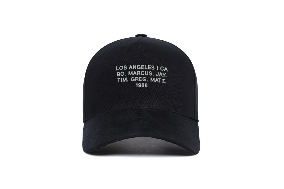 Los Angeles 1988 Name 5-Panel II sold by Hood Hat