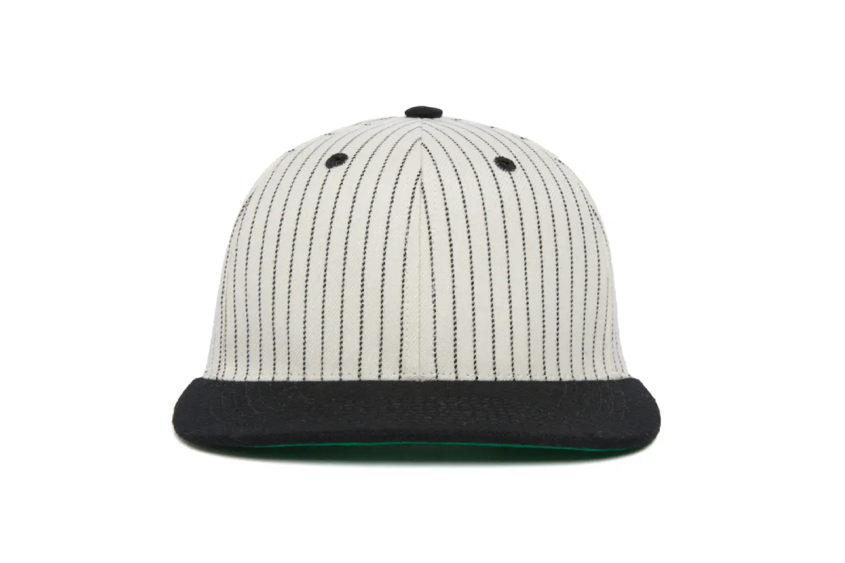 Clean Black Pinstripe Two Tone sold by Hood Hat