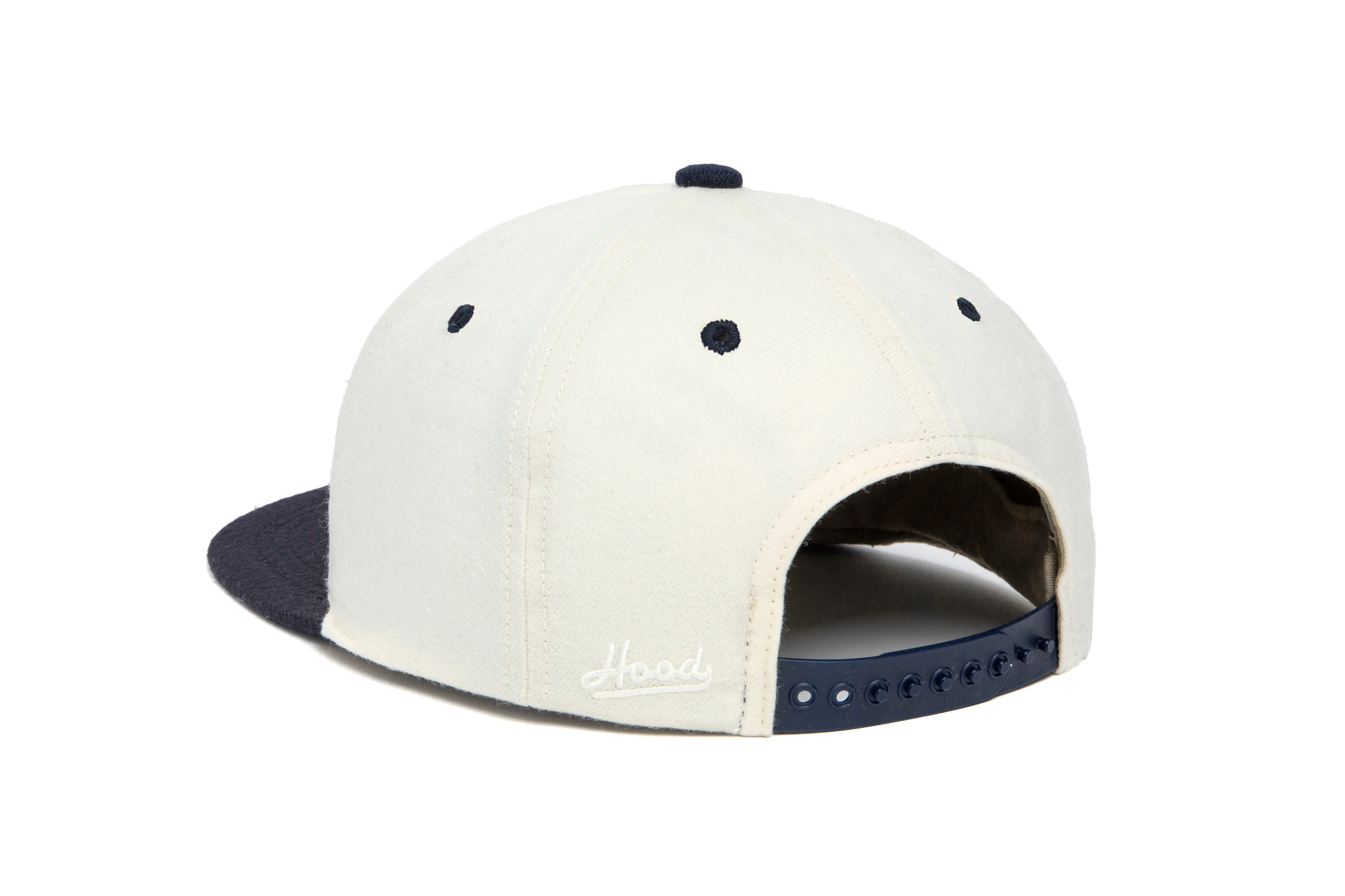 Clean White / Navy Two Tone sold by Hood Hat product image thumbnail 3