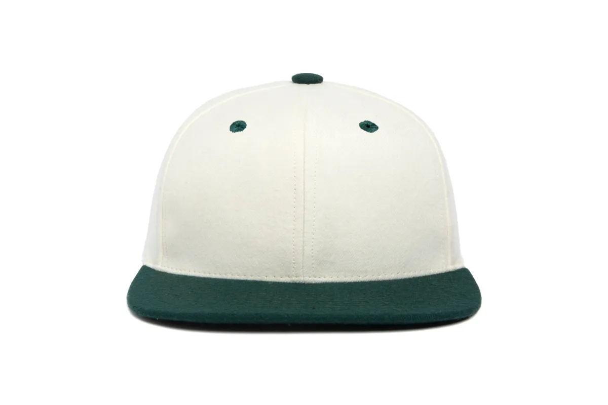 Clean White / Forest Two Tone sold by Hood Hat