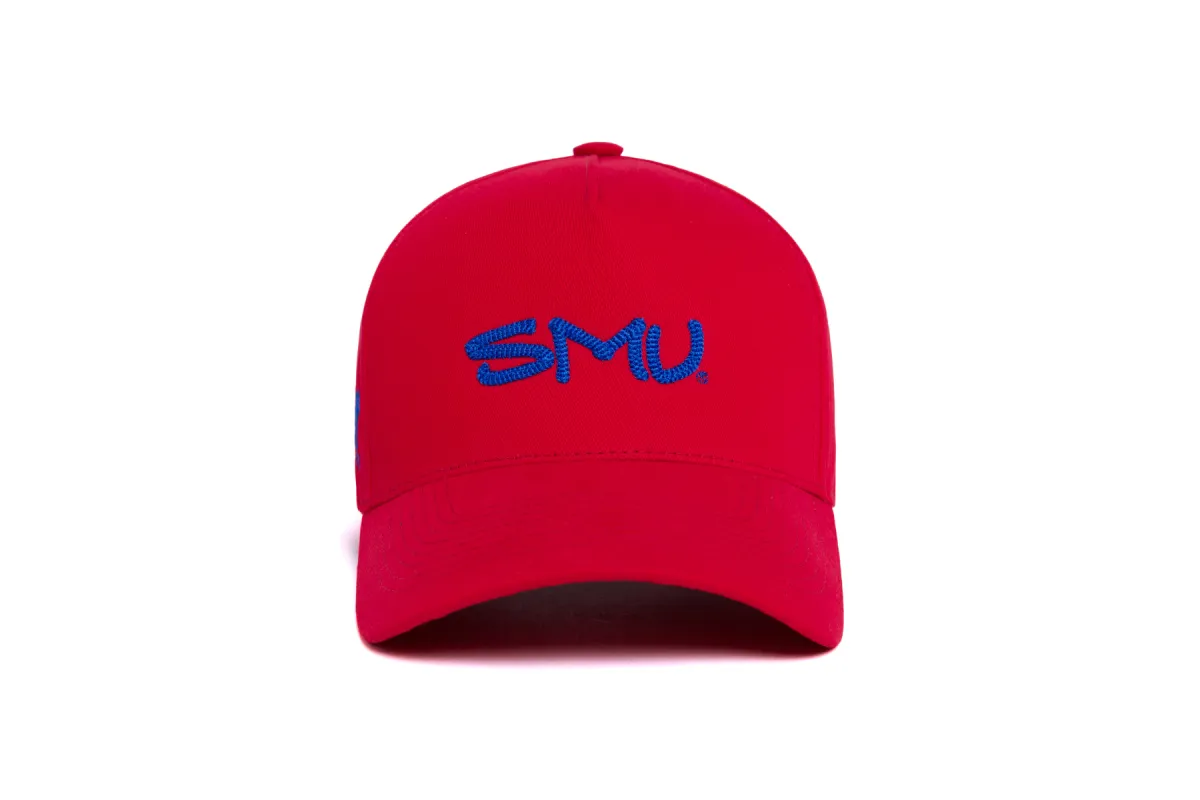 SMU Neutra 3D Chain Brushed Twill 5-Panel sold by Hood Hat