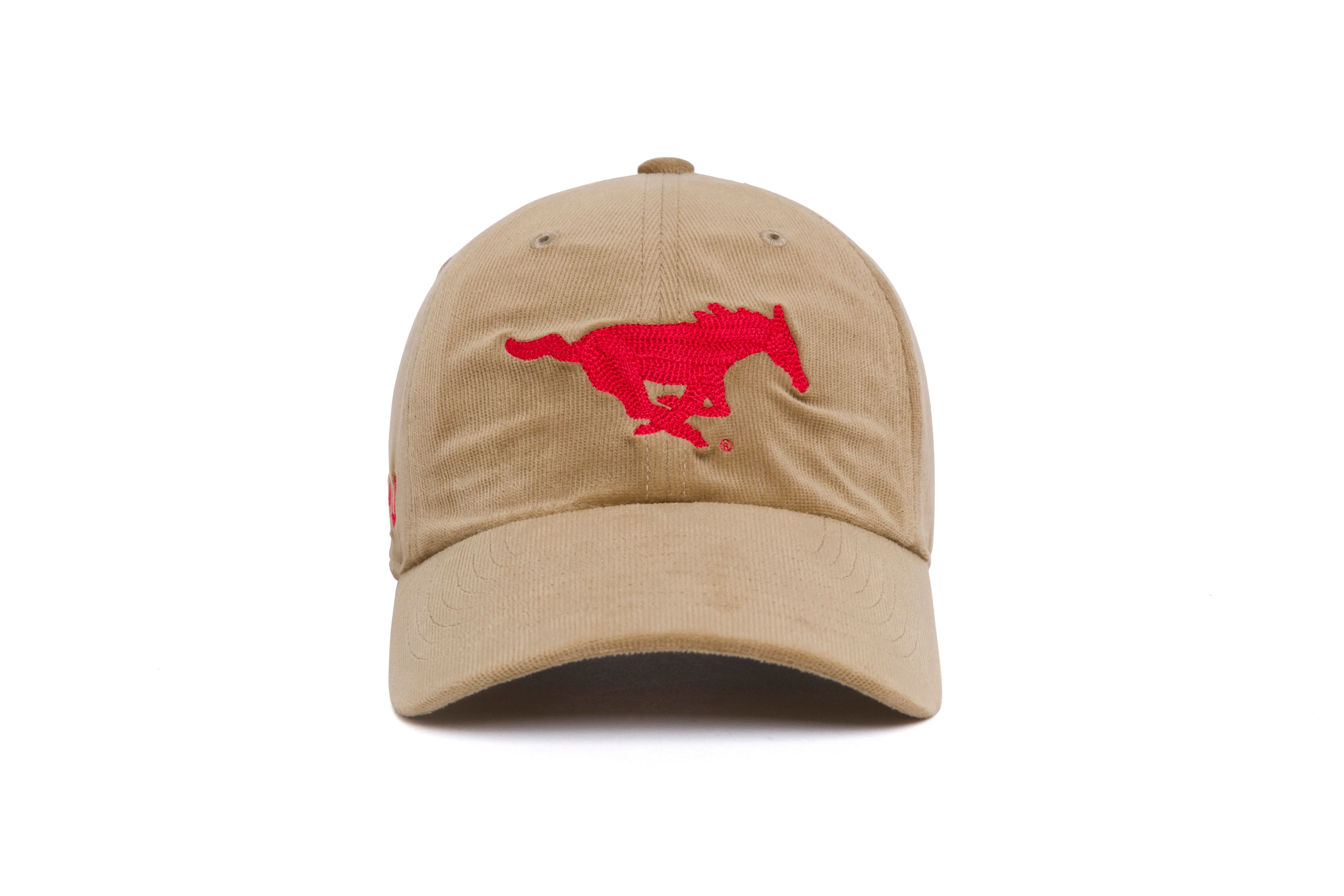 SMU Logo Chain 21-Wale Cord Dad sold by Hood Hat