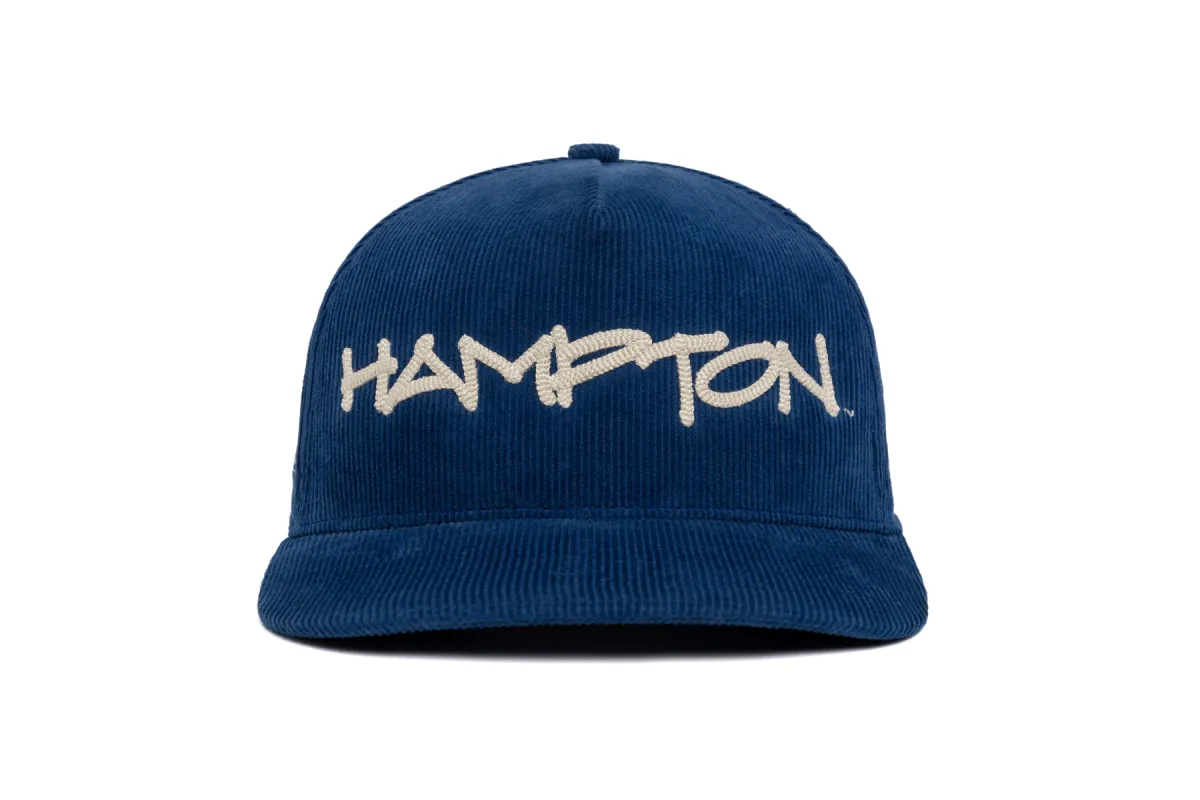 HAMPTON Neutra 3D Chain 14-Wale Cord 5-Panel sold by Hood Hat