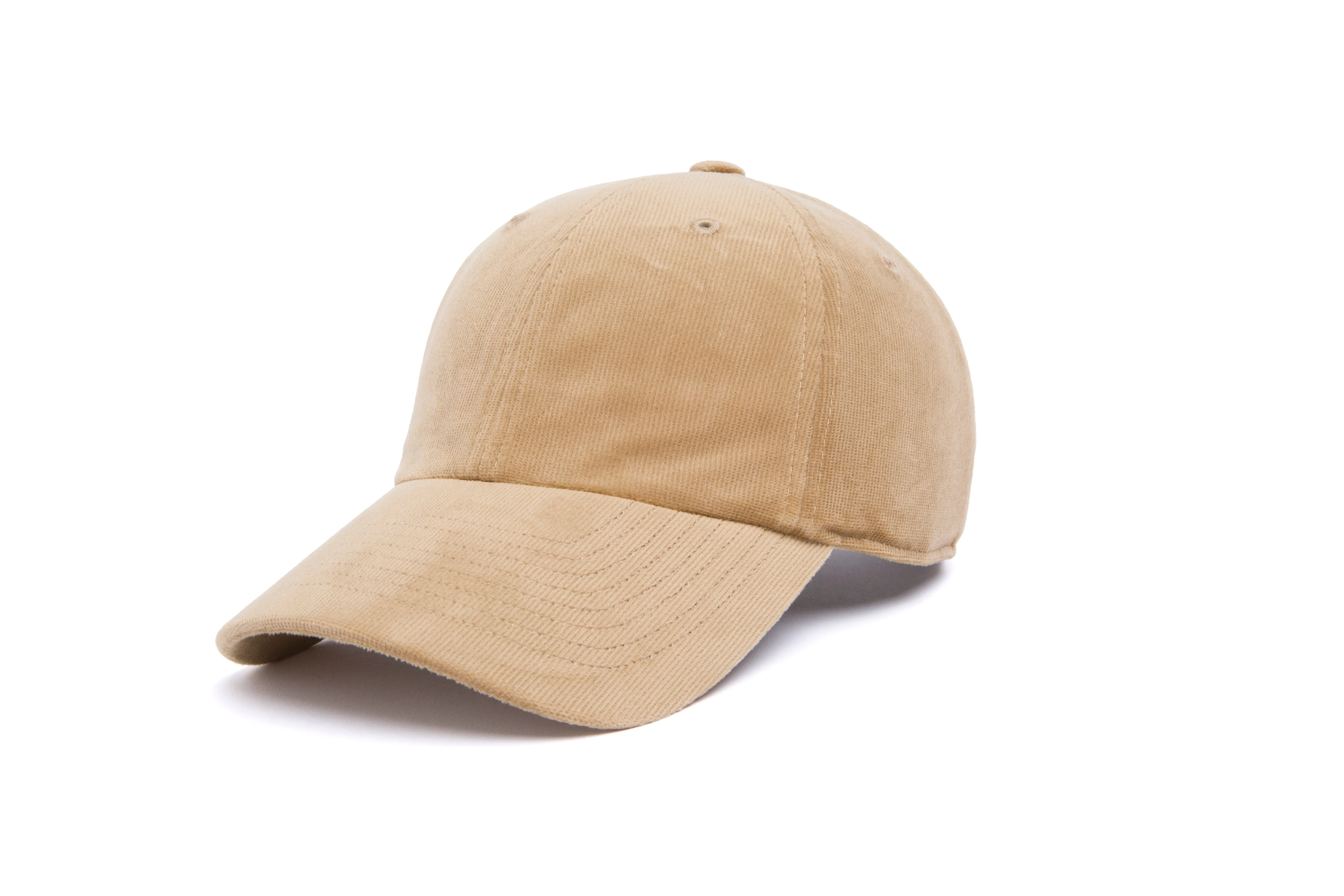 Clean Khaki 21-Wale Cord Dad Hat sold by Hood Hat product image thumbnail 2