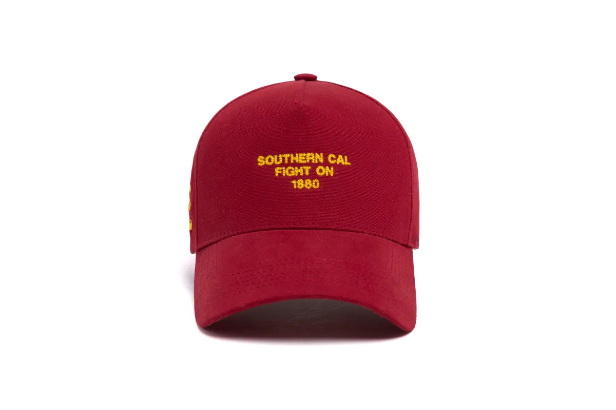 USC Name Chain Brushed Twill 5-Panel sold by Hood Hat