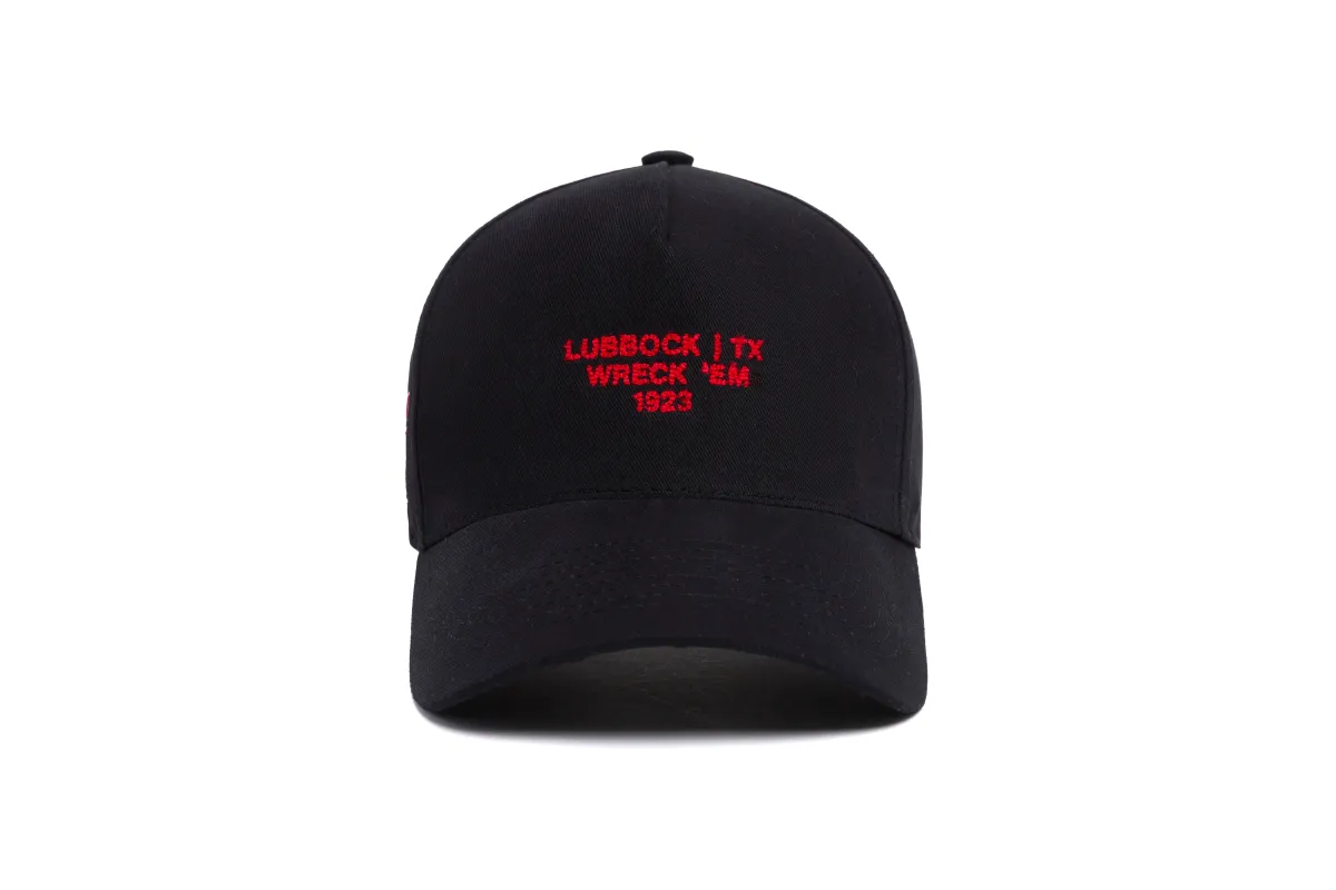 TEXAS TECH Name Chain Brushed Twill 5-Panel sold by Hood Hat