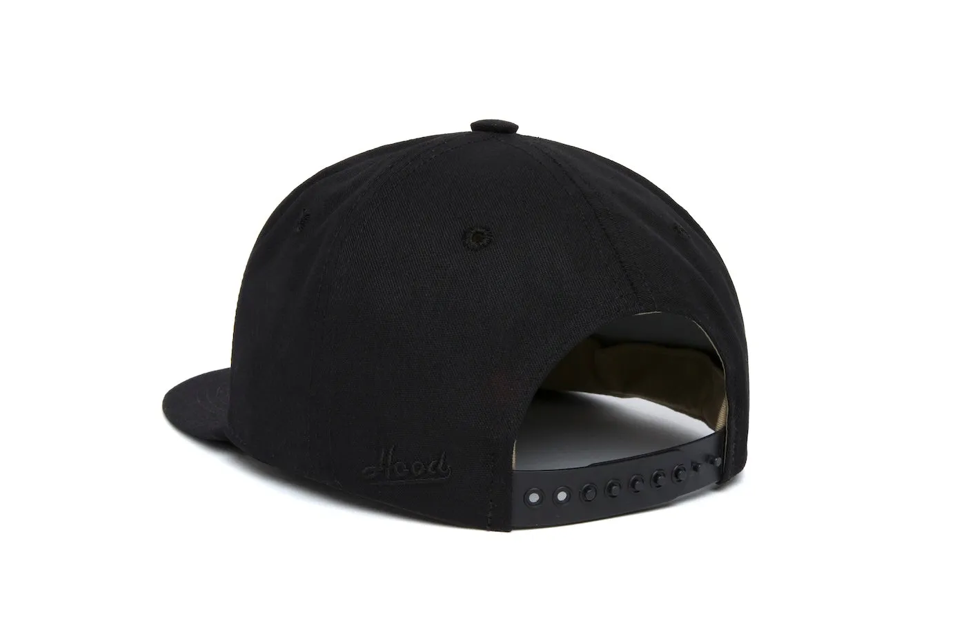 Clean Black Twill sold by Hood Hat product image thumbnail 3