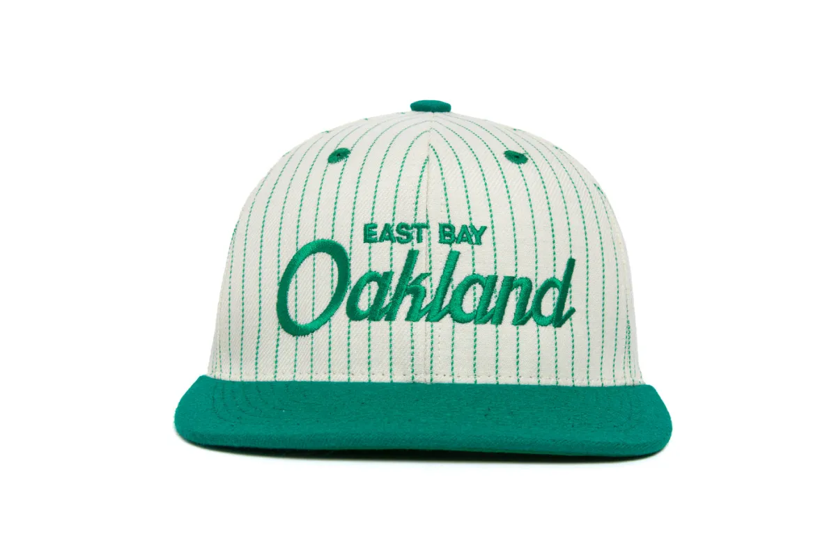 Oakland Pinstripe sold by Hood Hat