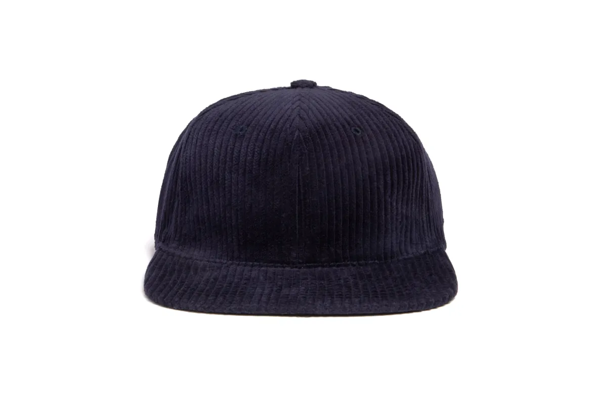 Clean Navy 6-Wale CORD sold by Hood Hat