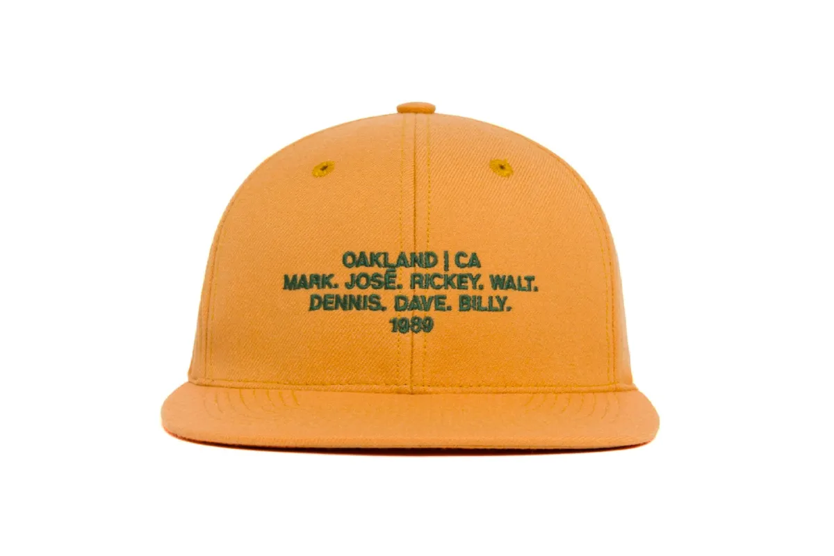Oakland 1989 Name II sold by Hood Hat