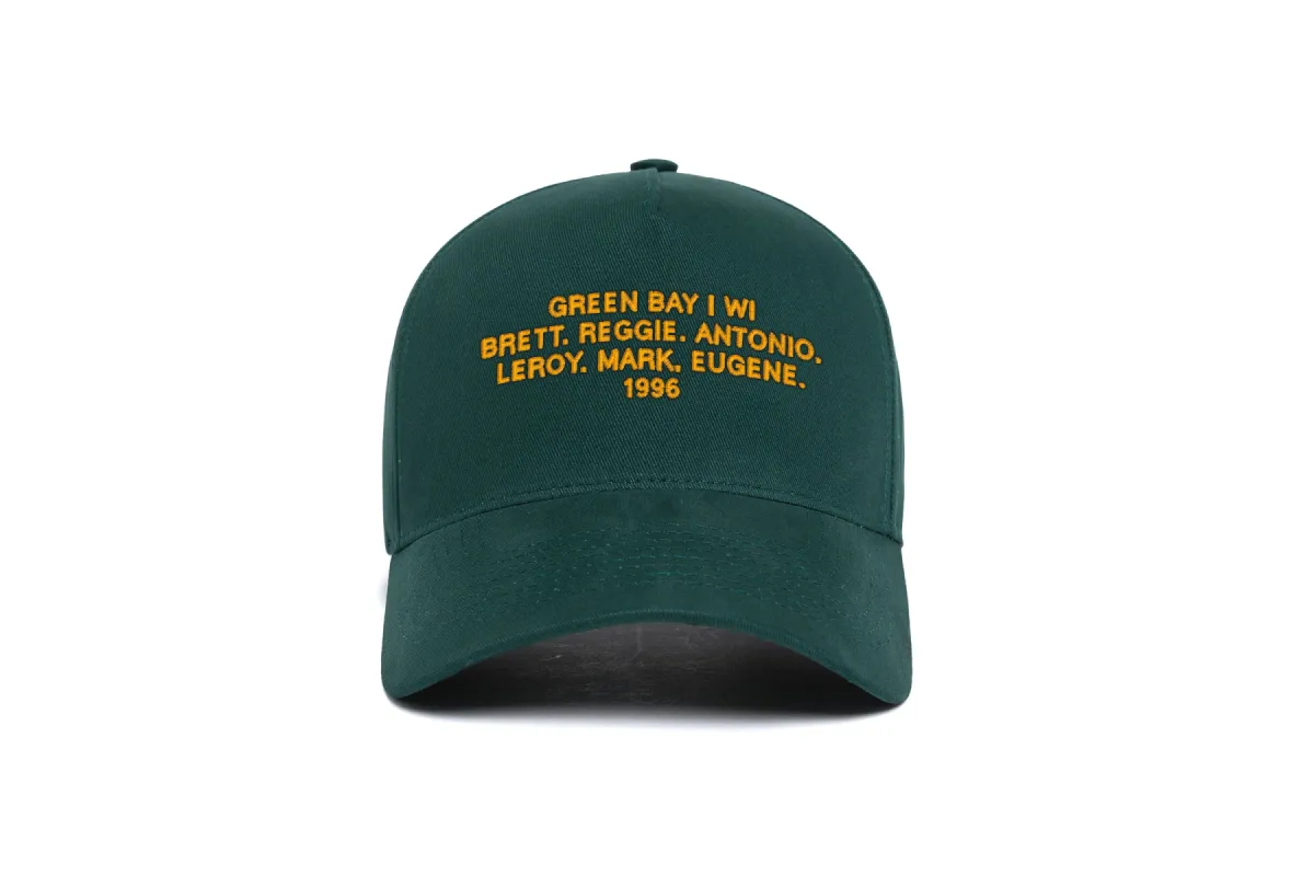 Green Bay 1996 Name 5-Panel sold by Hood Hat