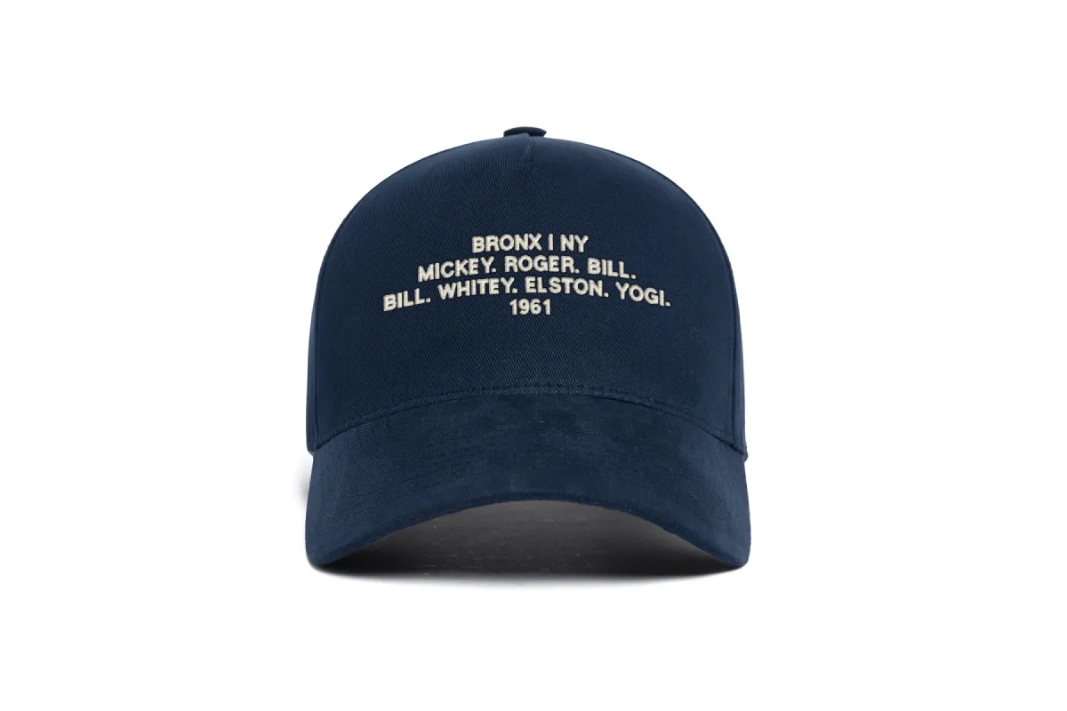 Bronx 1961 Name 5-Panel sold by Hood Hat