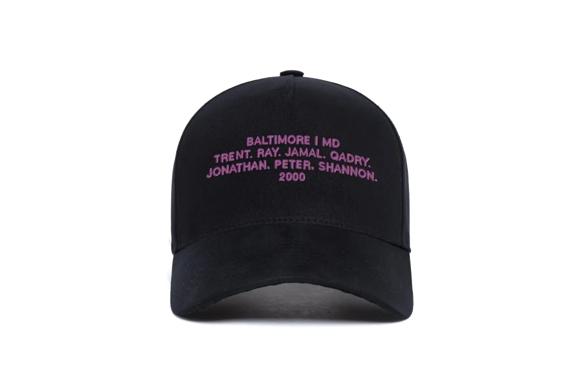Baltimore 2000 Name 5-Panel sold by Hood Hat