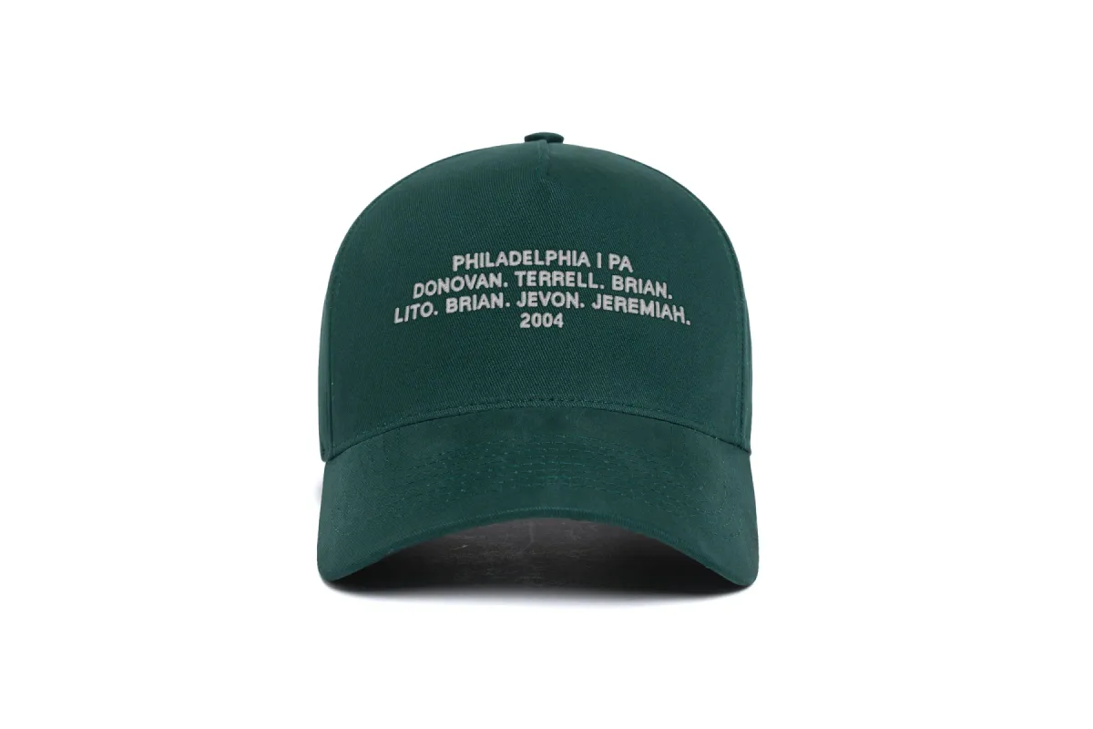 Philadelphia 2004 Name 5-Panel sold by Hood Hat