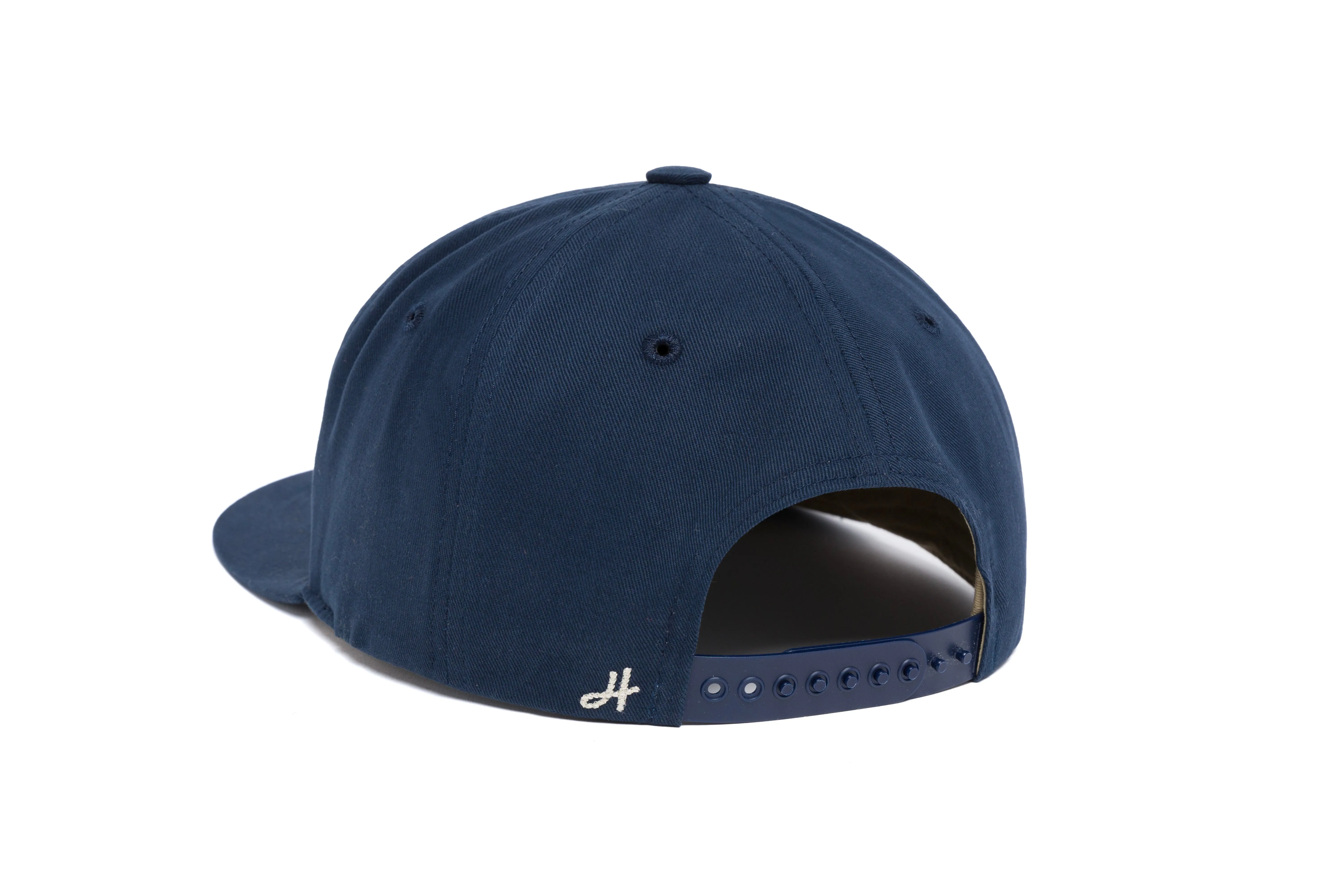 Clean Navy Brushed Twill sold by Hood Hat product image thumbnail 3