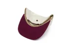 Clean White / Maroon Two Tone sold by Hood Hat