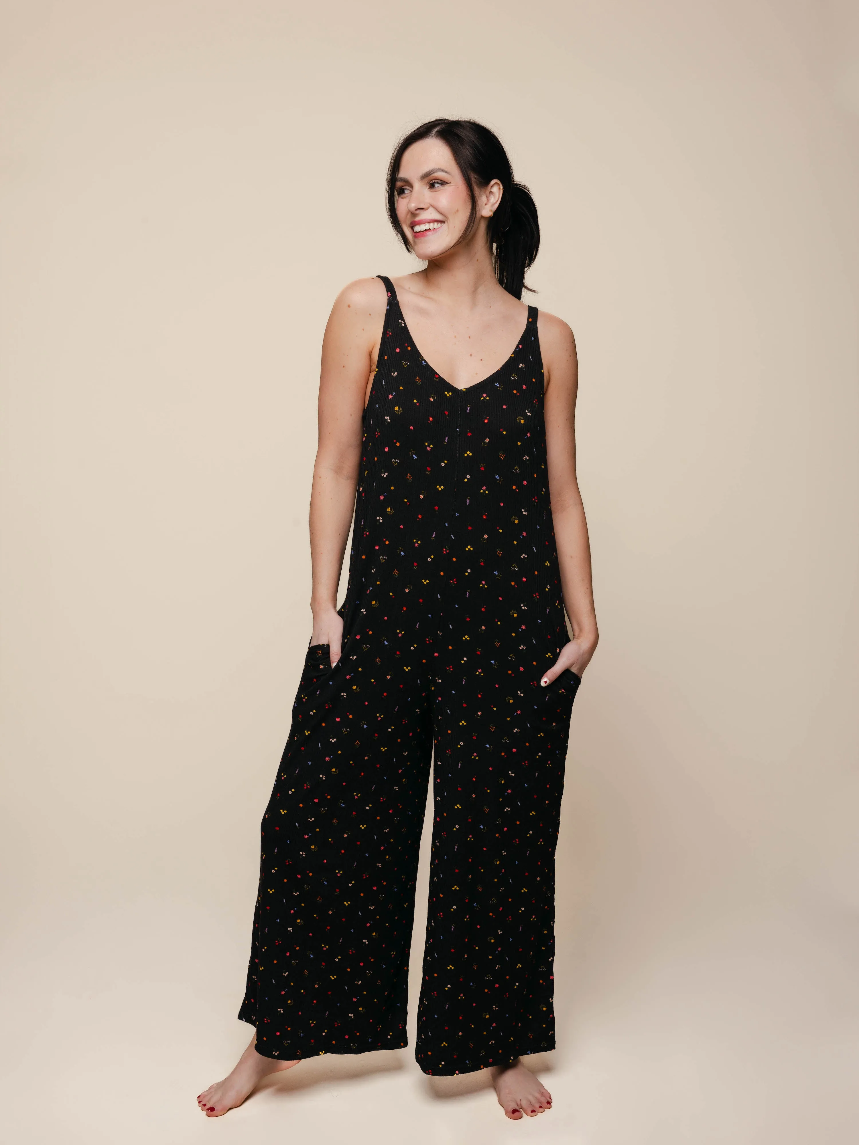 Lounge Lover Romper in Matilda sold by Kitty & Vibe