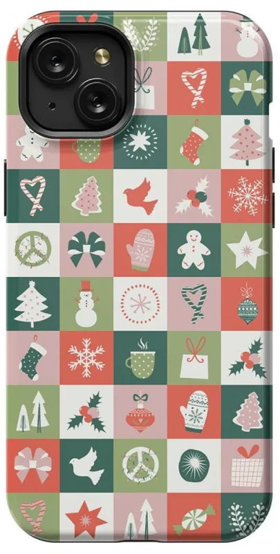 Holiday Square | Countdown to Christmas Case sold by Kitty & Vibe