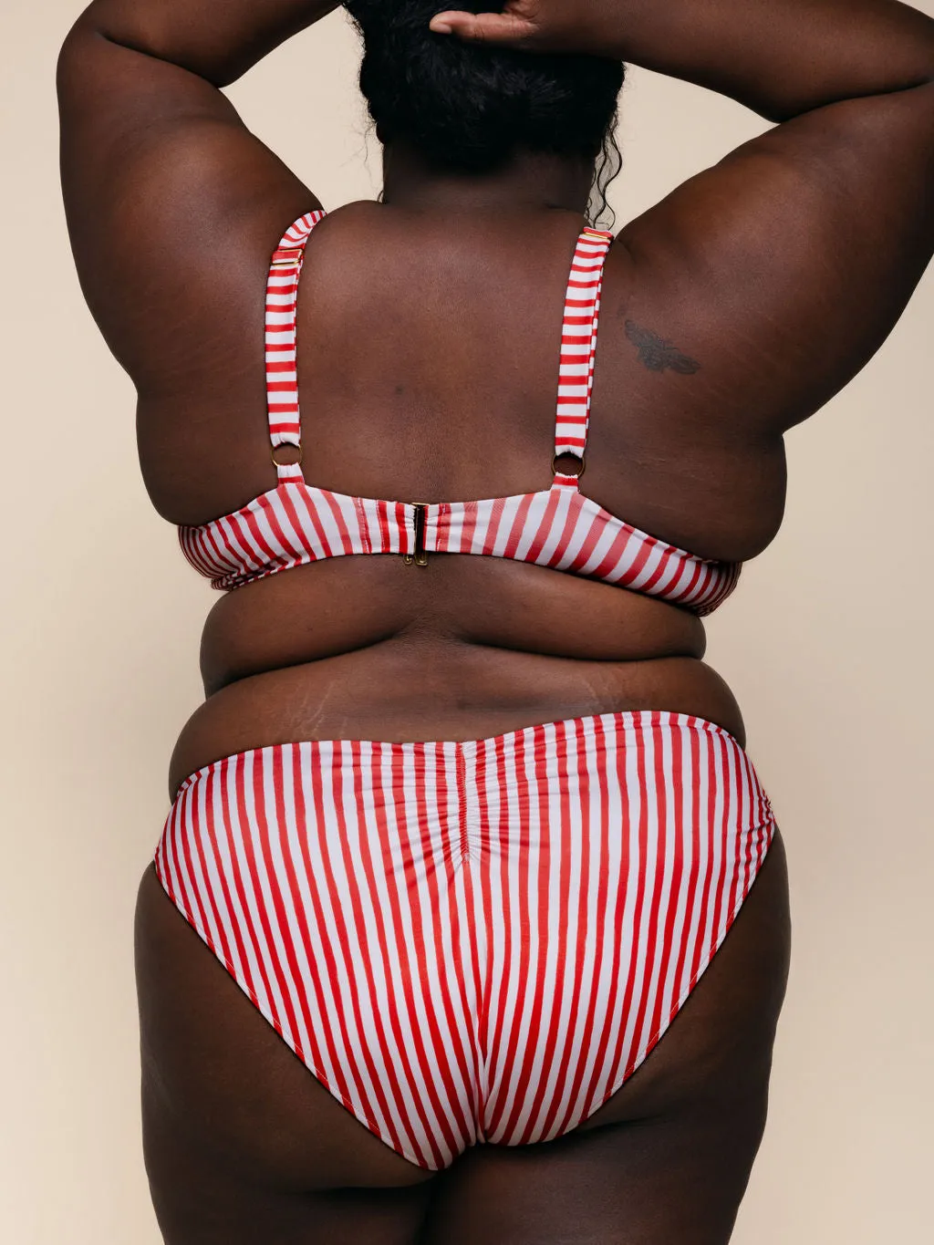 Ruched Tie Bottoms in Lucia sold by Kitty & Vibe product image thumbnail 5