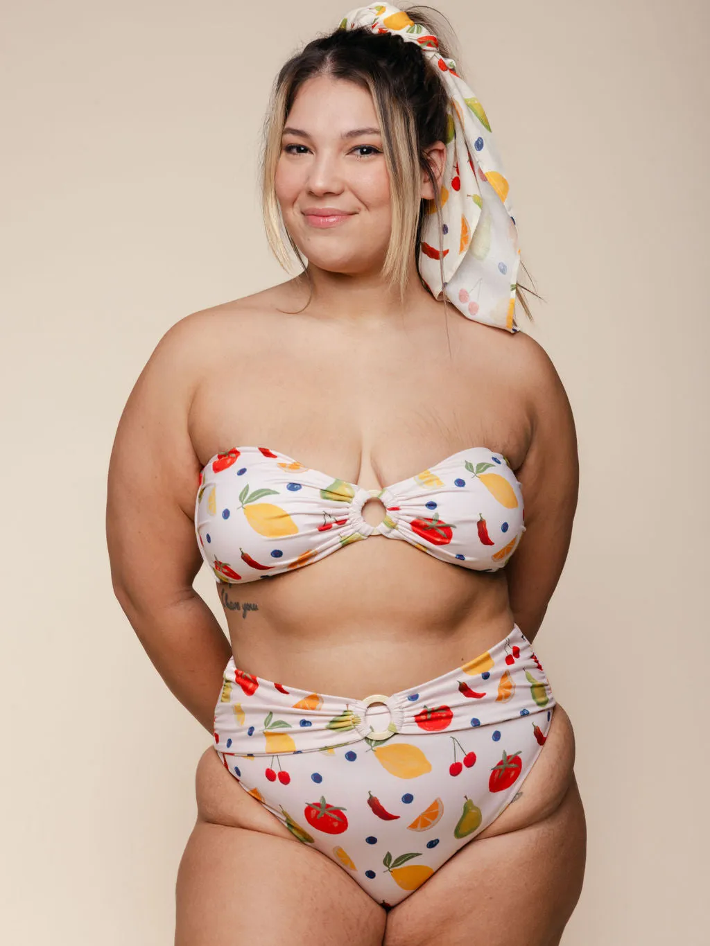 Ring High Hip Bottoms in Paloma sold by Kitty & Vibe product image thumbnail 5