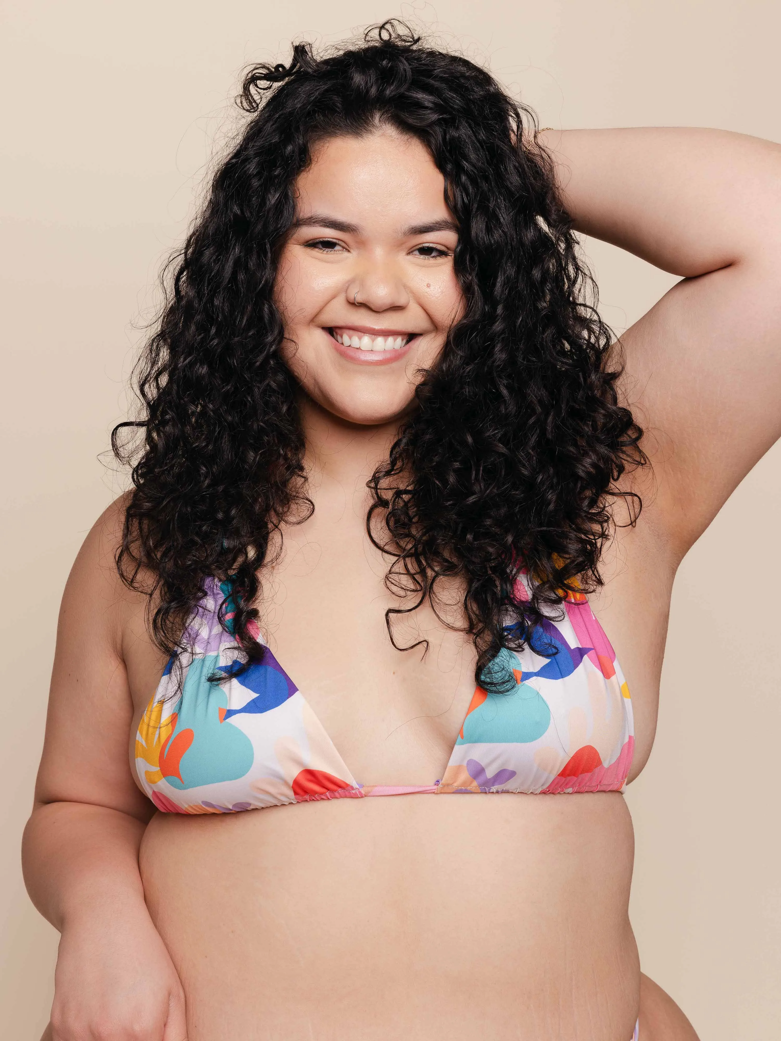 Halter Top in Celine sold by Kitty & Vibe product image thumbnail 5