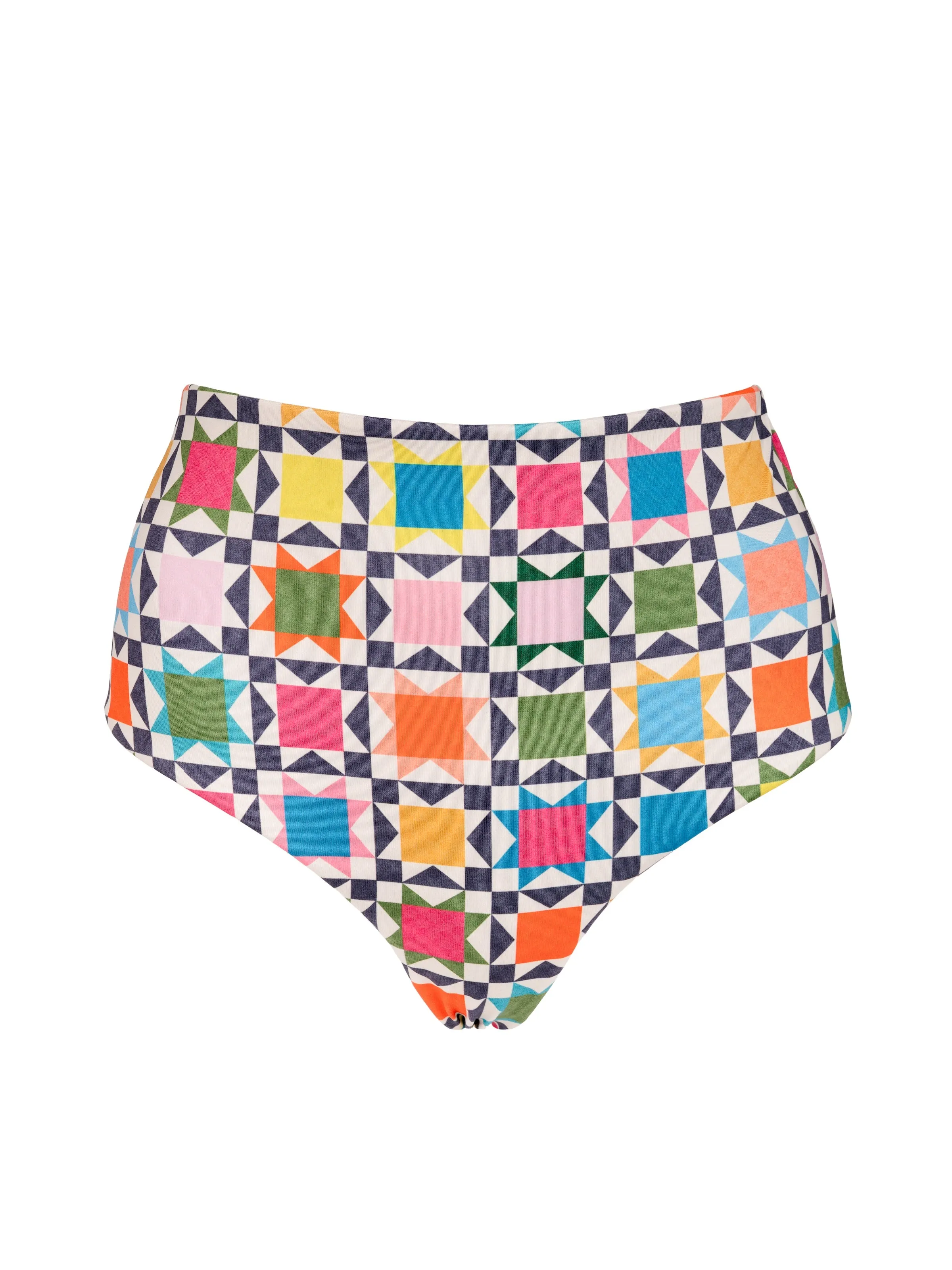 High Waisted Full Coverage Bottoms in Topanga sold by Kitty & Vibe product image thumbnail 2