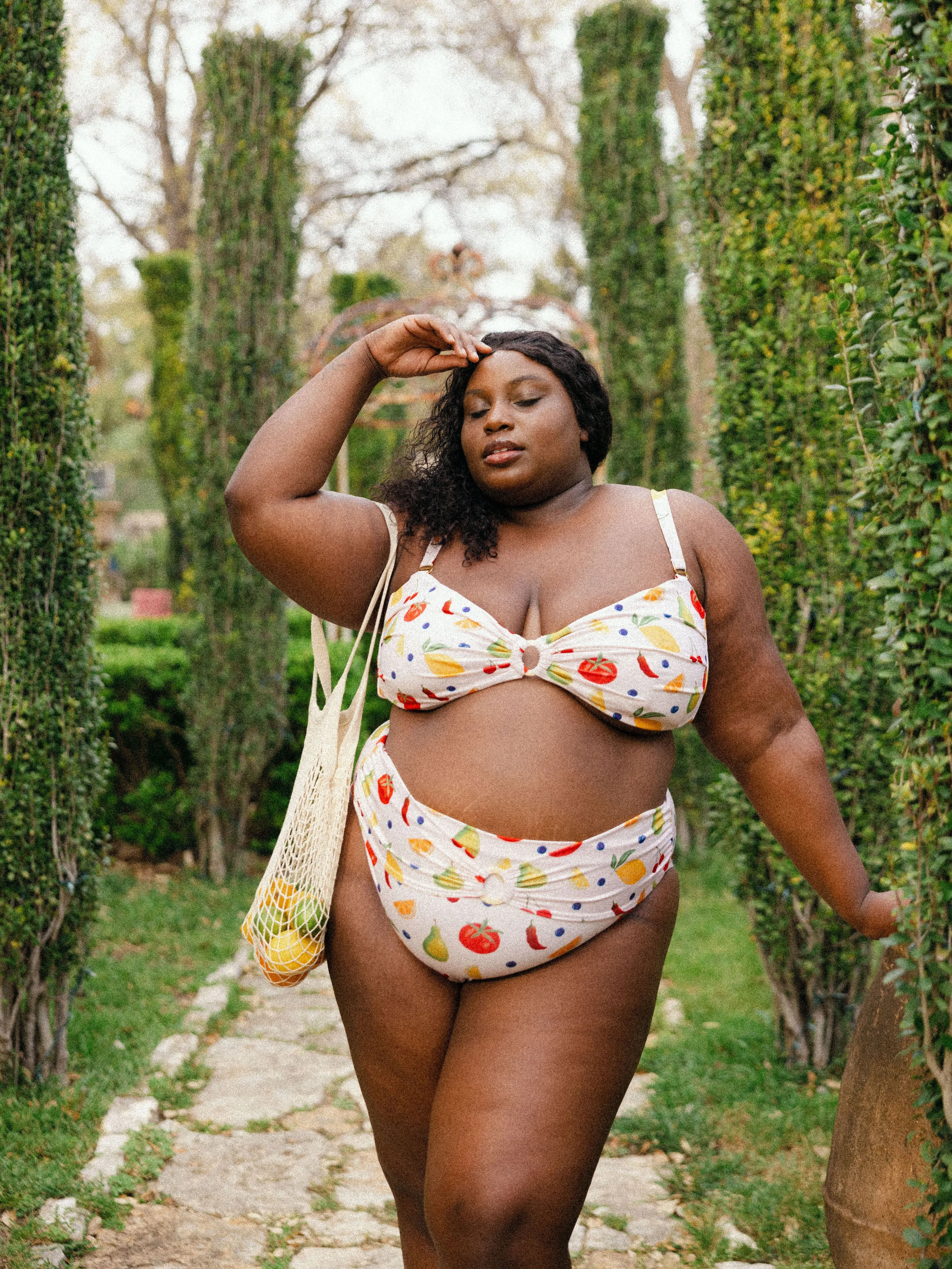 Bandeau Top in Paloma sold by Kitty & Vibe product image thumbnail 4