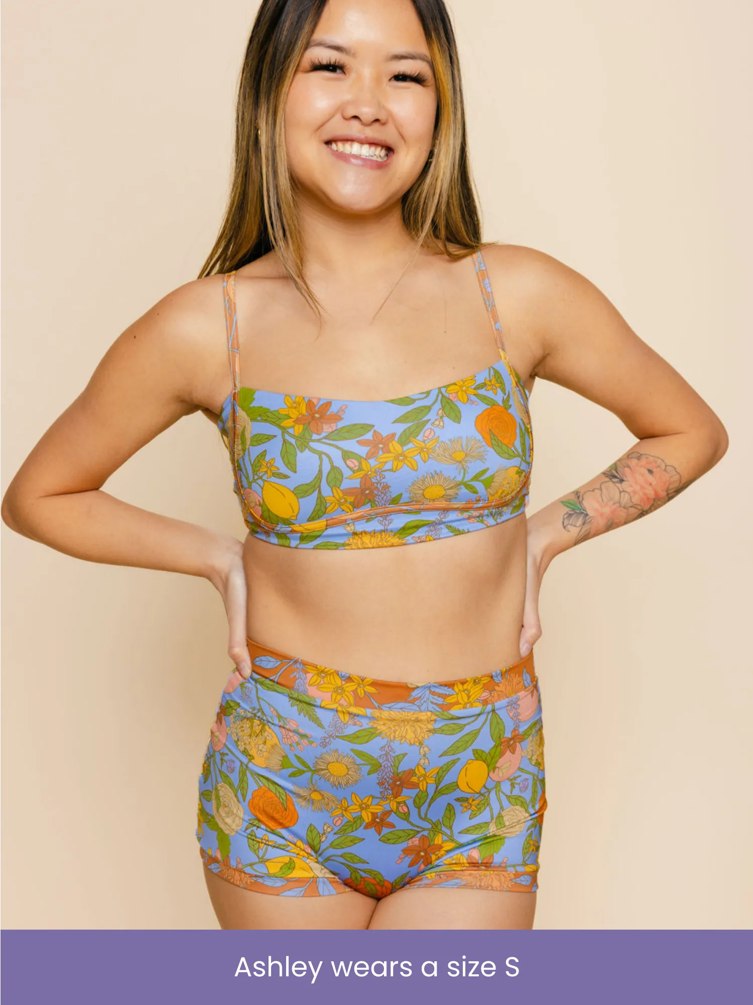 Boyshort Bottoms in Aurelia sold by Kitty & Vibe product image thumbnail 3