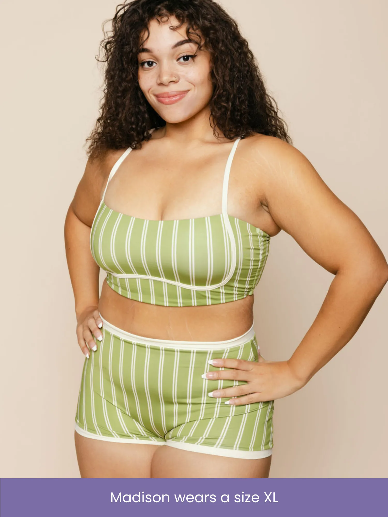 Boyshort Bottoms in Olivia sold by Kitty & Vibe product image thumbnail 2