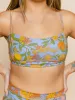 Bandeau With Piping Top in Aurelia sold by Kitty & Vibe