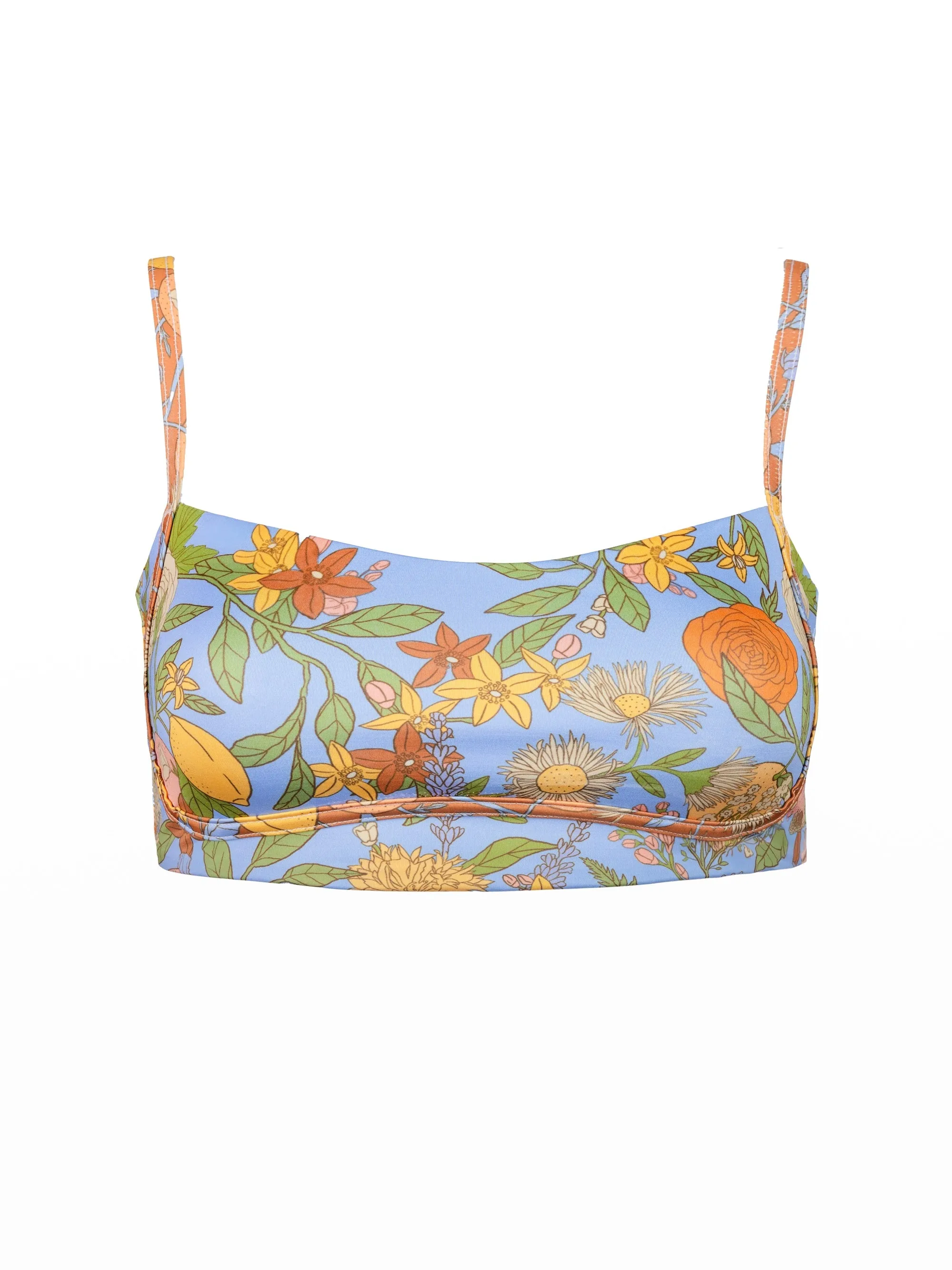 Bandeau With Piping Top in Aurelia sold by Kitty & Vibe product image thumbnail 2