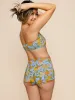 Bandeau With Piping Top in Aurelia sold by Kitty & Vibe