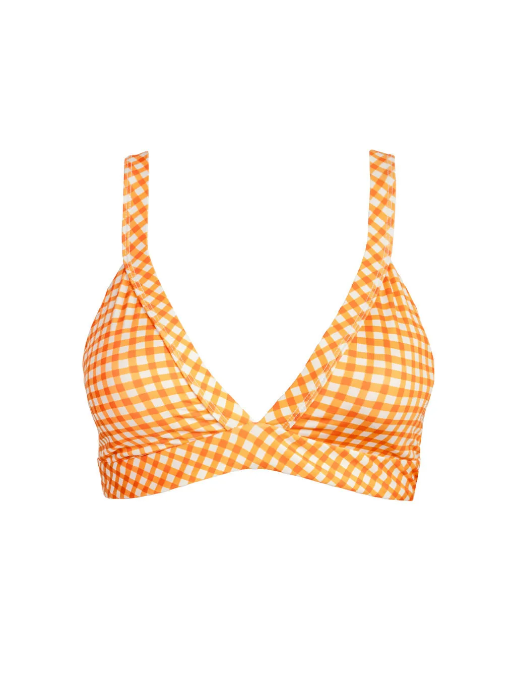 Banded Triangle Top in Clementine sold by Kitty & Vibe product image thumbnail 2