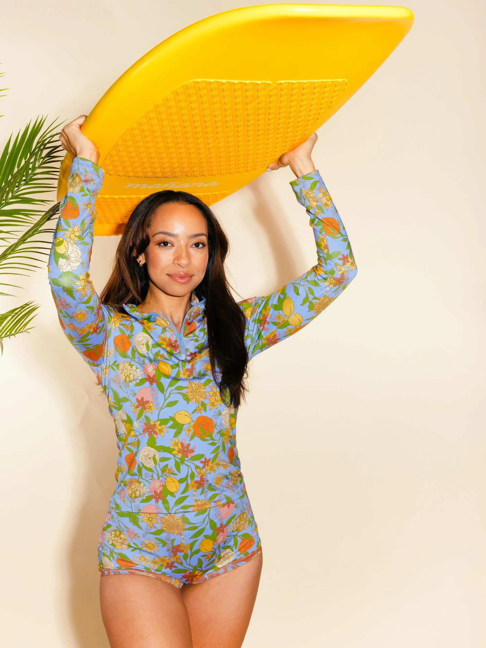 Long Sleeve Rashguard in Aurelia sold by Kitty & Vibe product image thumbnail 4