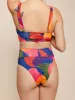 High Hip Crossover Bottoms in Isla sold by Kitty & Vibe