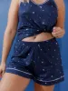 Cozy Soft Pajama Shorts in Ashton sold by Kitty & Vibe